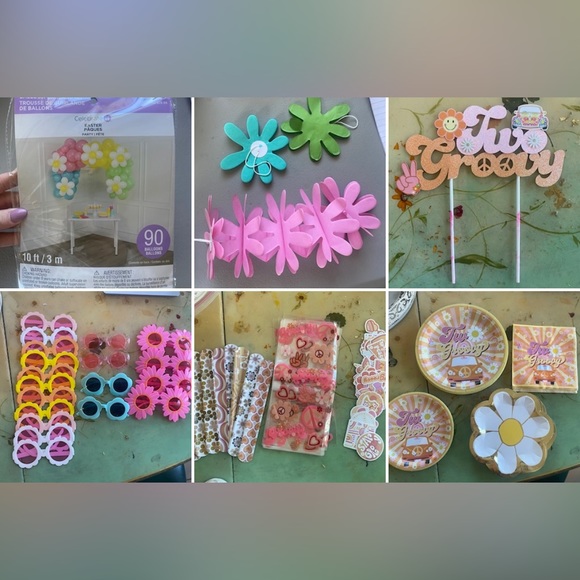 Two Groovy Party Decor - Picture 2 of 8